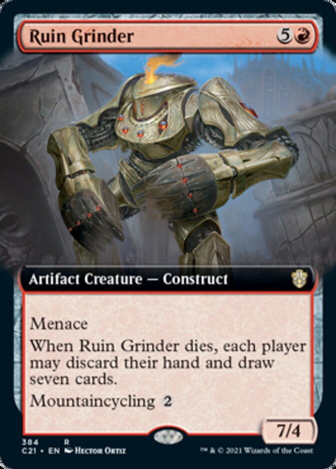 Ruin Grinder (Extended) [Commander 2021] | Impulse Games and Hobbies