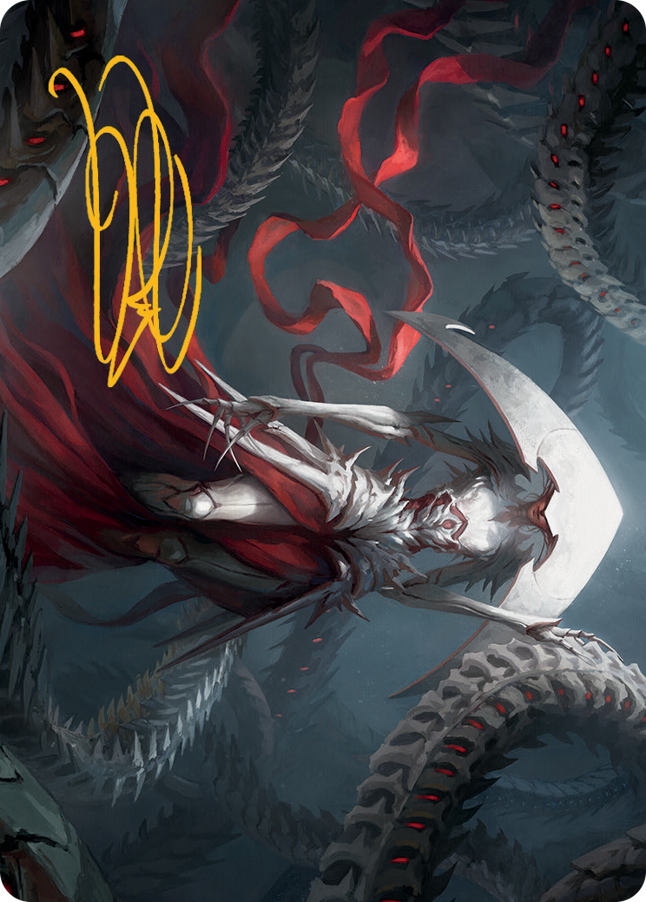 Elesh Norn Art Card (Gold-Stamped Signature) [March of the Machine Art Series] | Impulse Games and Hobbies