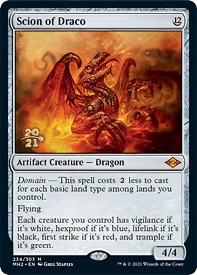 Scion of Draco [Modern Horizons 2 Prerelease Promos] | Impulse Games and Hobbies