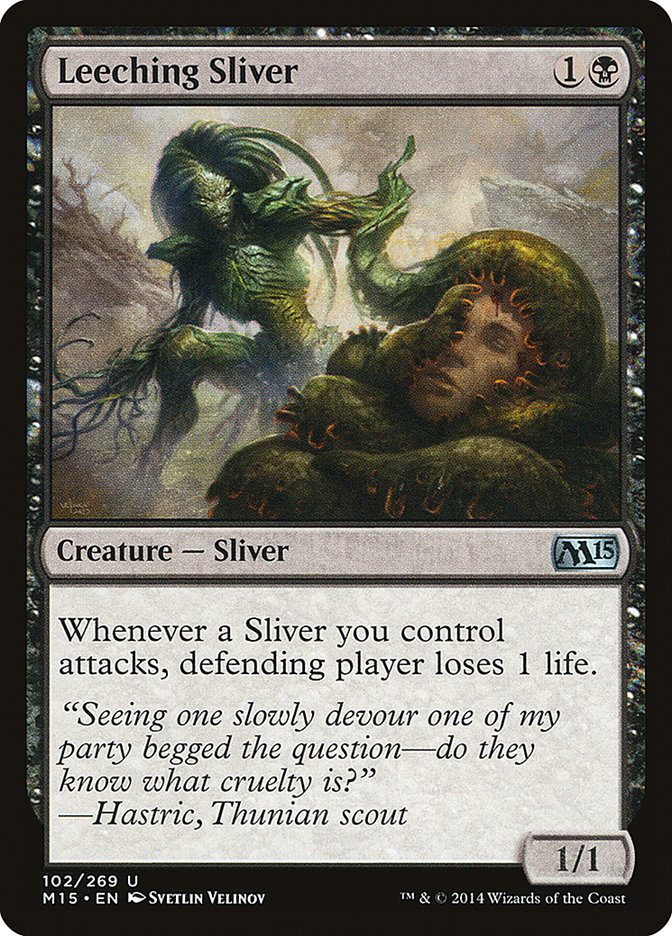 Leeching Sliver [Magic 2015] | Impulse Games and Hobbies