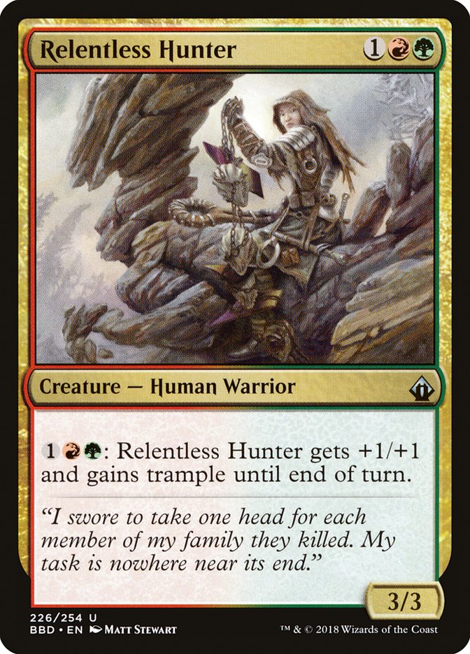 Relentless Hunter [Battlebond] | Impulse Games and Hobbies