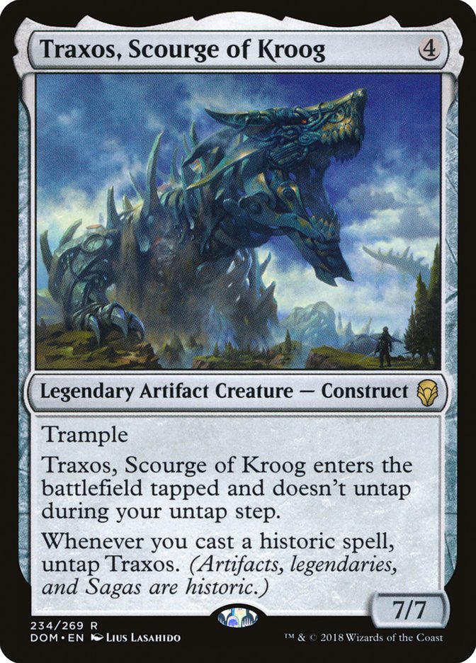 Traxos, Scourge of Kroog [Dominaria] | Impulse Games and Hobbies