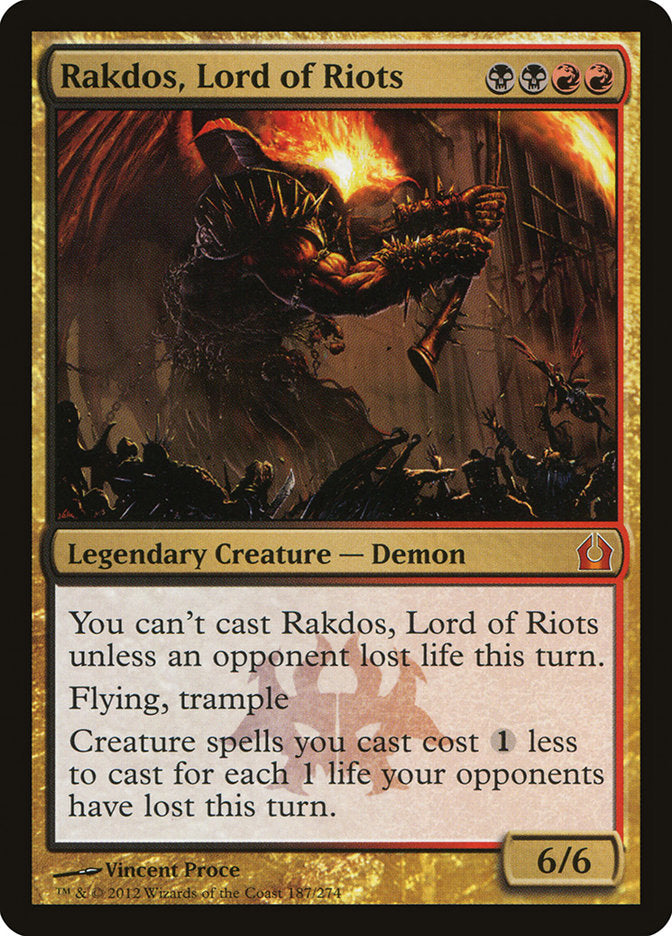 Rakdos, Lord of Riots [Return to Ravnica] | Impulse Games and Hobbies