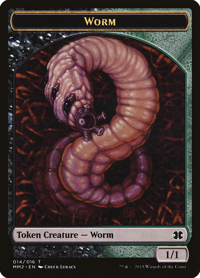 Worm Token [Modern Masters 2015 Tokens] | Impulse Games and Hobbies