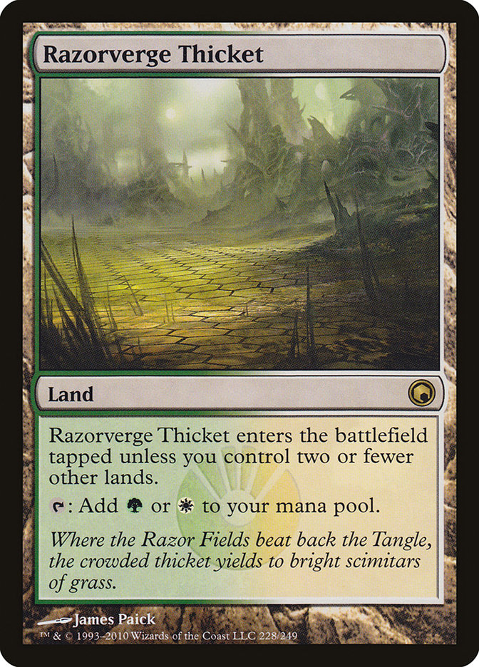 Razorverge Thicket [Scars of Mirrodin] | Impulse Games and Hobbies