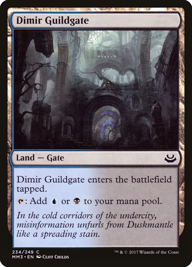 Dimir Guildgate [Modern Masters 2017] | Impulse Games and Hobbies