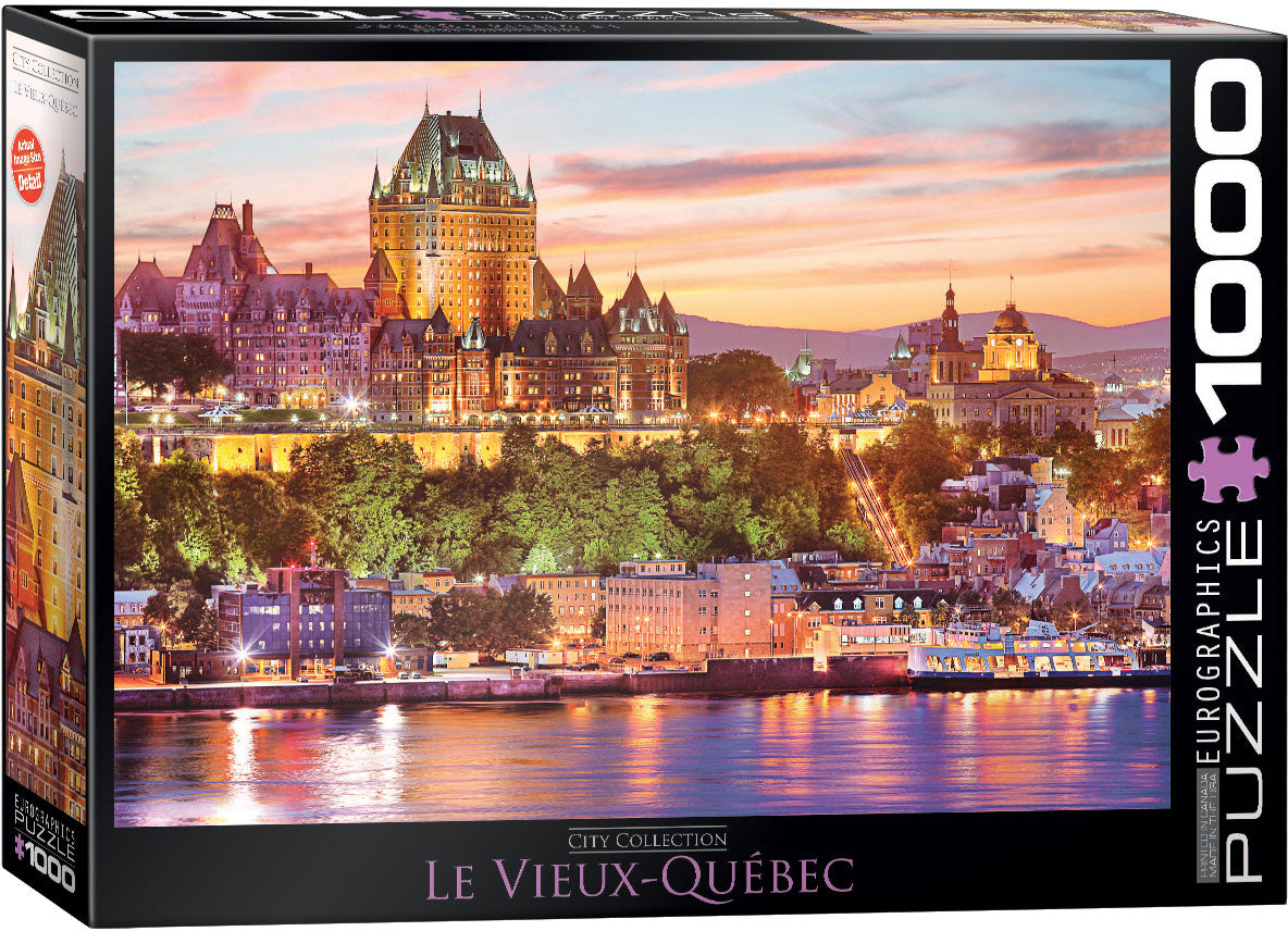 Puzzle: Eurographics 1000 Le Vieux - Quebec | Impulse Games and Hobbies