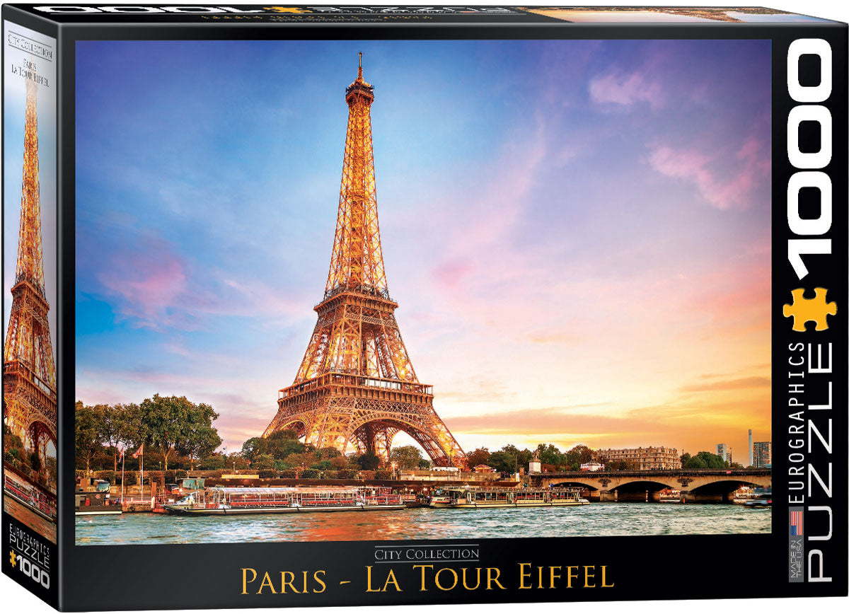 Puzzle: Eurographics 1000 Paris La Tour Eiffel | Impulse Games and Hobbies