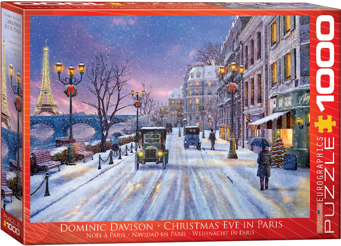Puzzle: Eurographics 1000 Christmas eve in paris | Impulse Games and Hobbies