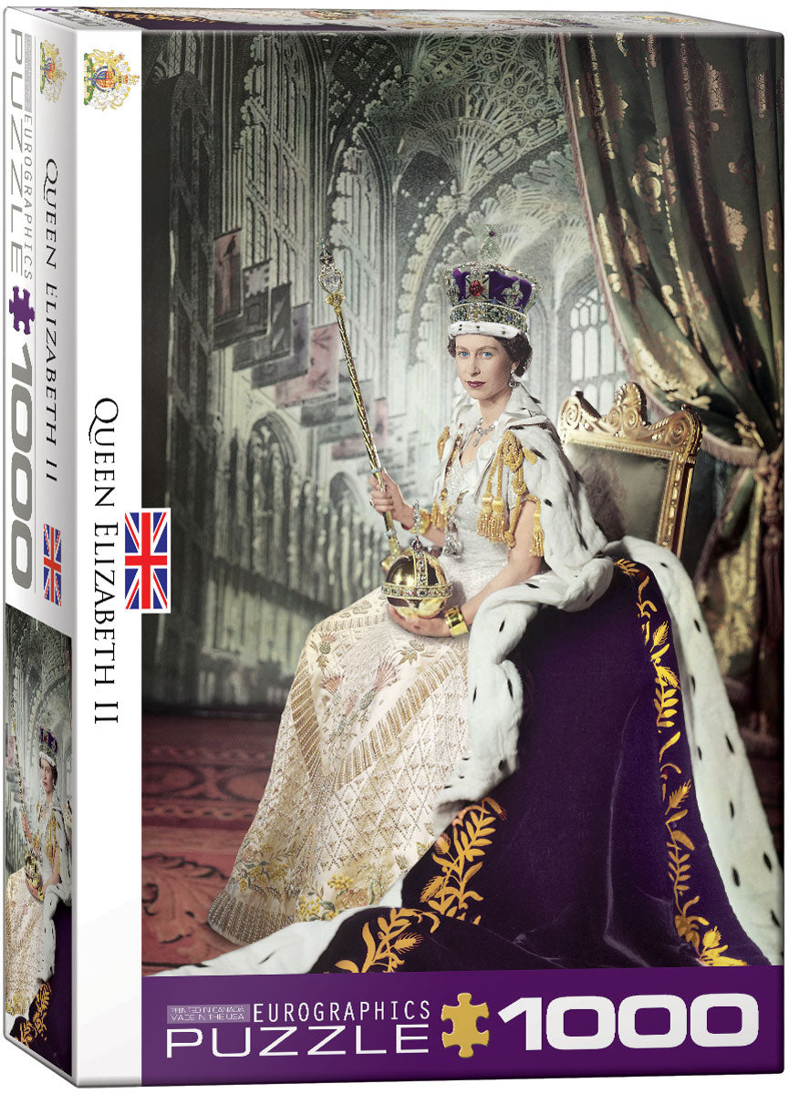 Puzzle: Eurographics 1000 Queen Elizabeth II | Impulse Games and Hobbies