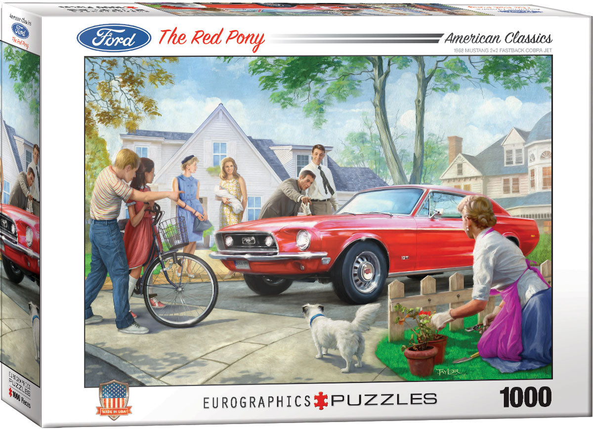 Puzzle: Eurographics 1000 The Red Pony | Impulse Games and Hobbies