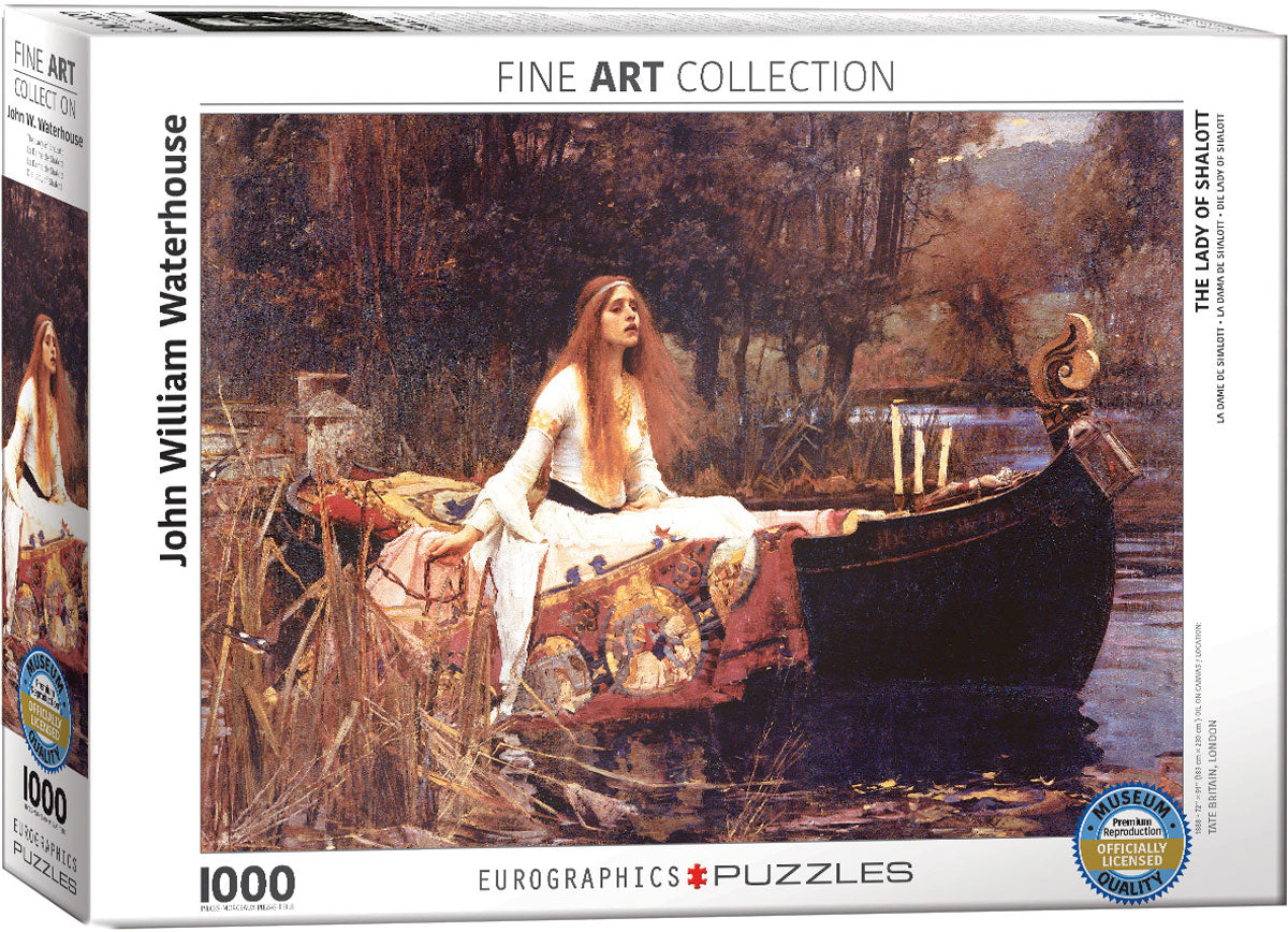 Puzzle: Eurographics 1000 The Lady Of he Shallot | Impulse Games and Hobbies