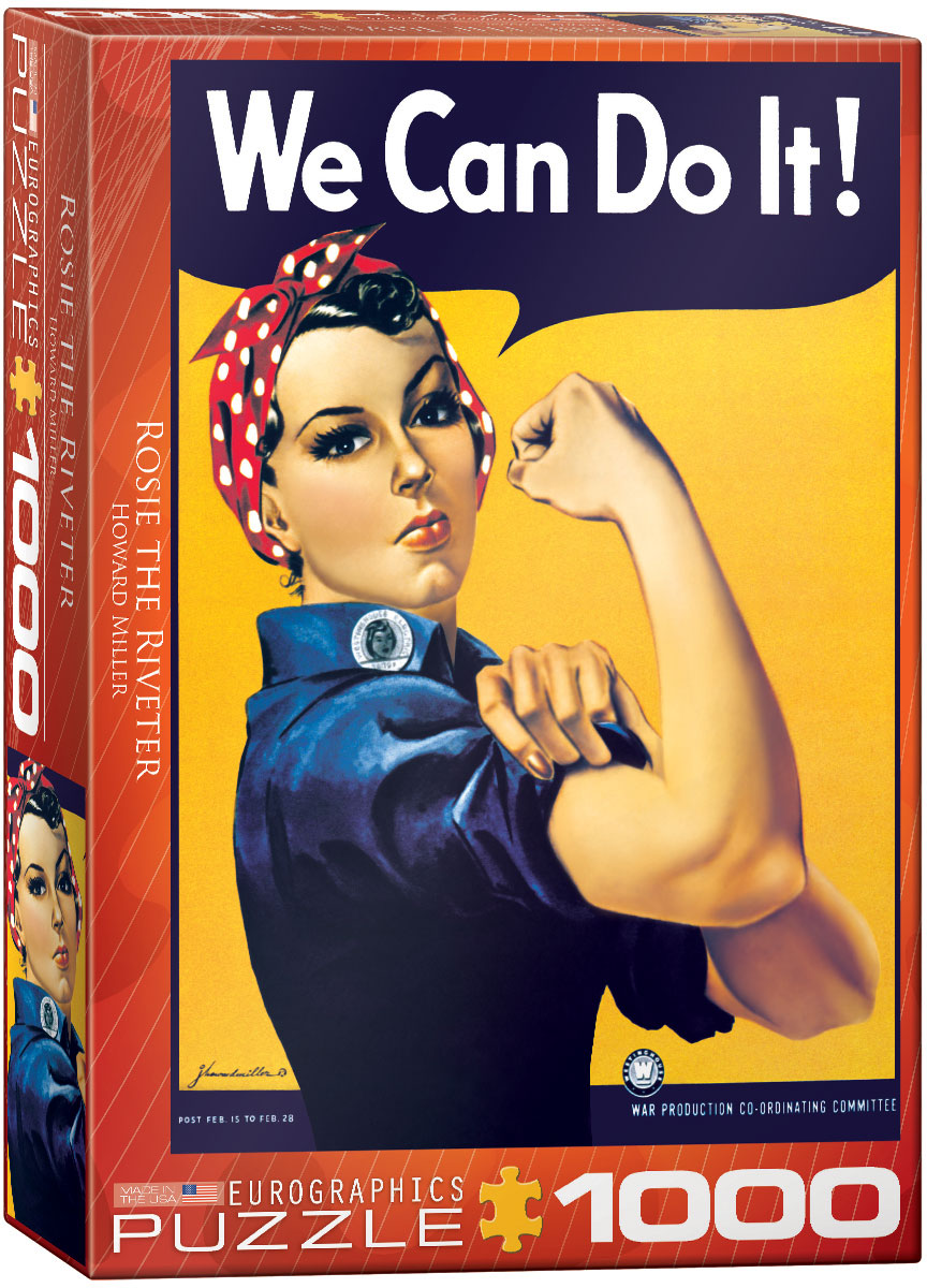 Puzzle: Eurographics 1000 Rosie The Riveter | Impulse Games and Hobbies