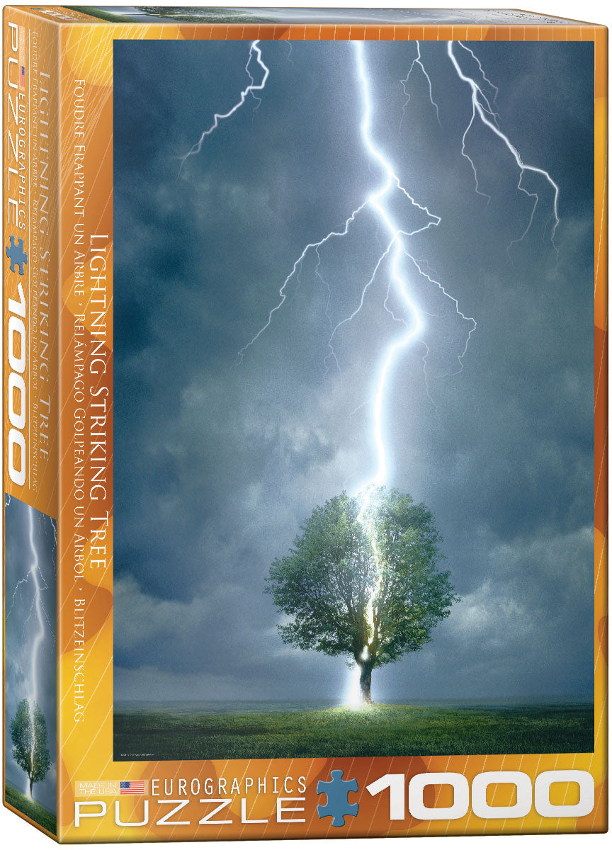 Puzzle: Eurographics 1000 Lightning Striking Tree | Impulse Games and Hobbies