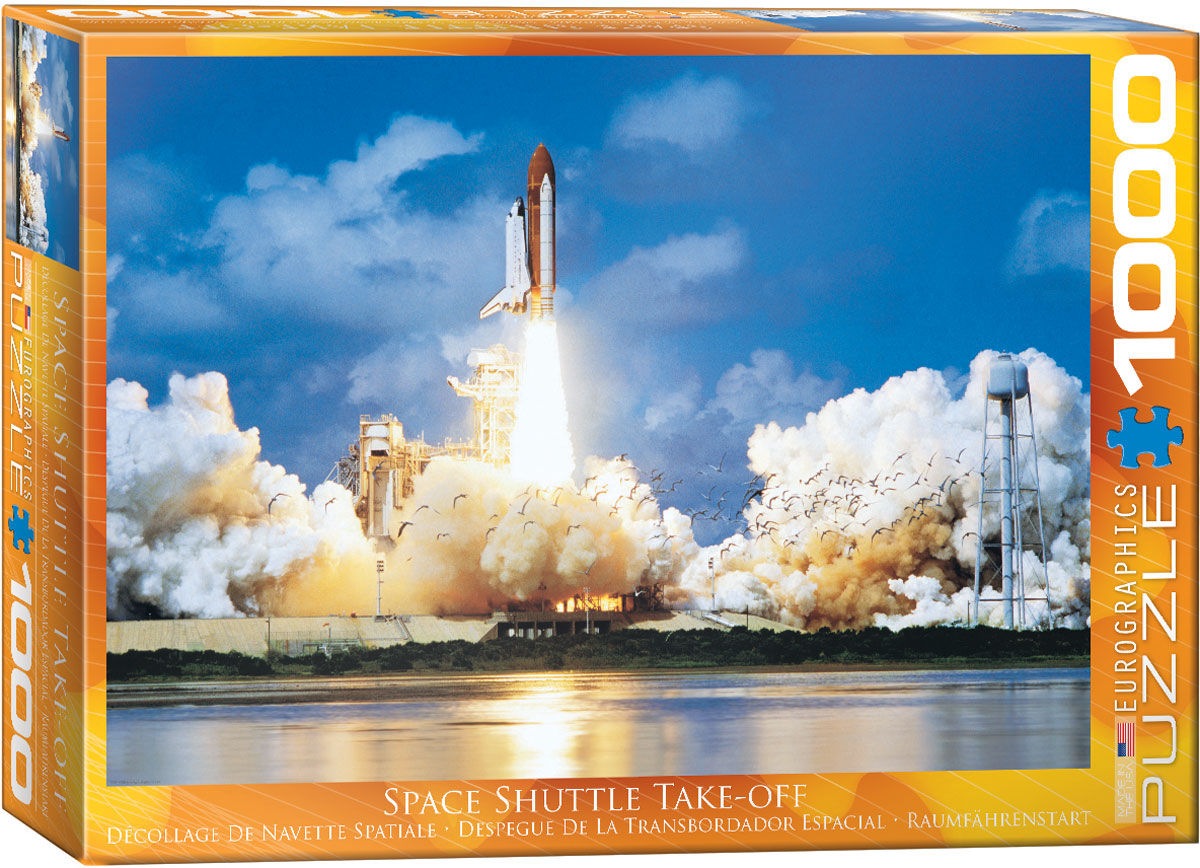 Puzzle: Eurographics 1000 Space Shuttle Launch | Impulse Games and Hobbies
