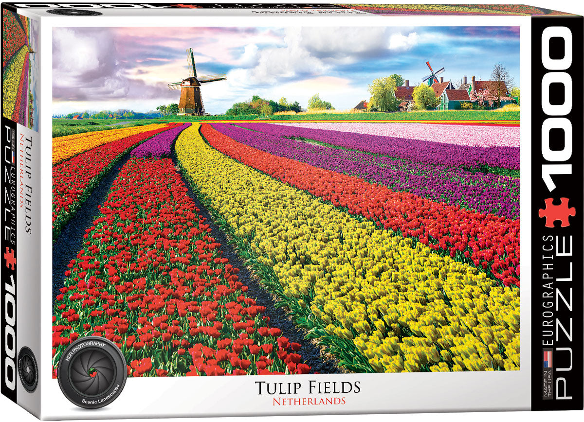 Puzzle: Eurographics 1000 Tulip Fields | Impulse Games and Hobbies