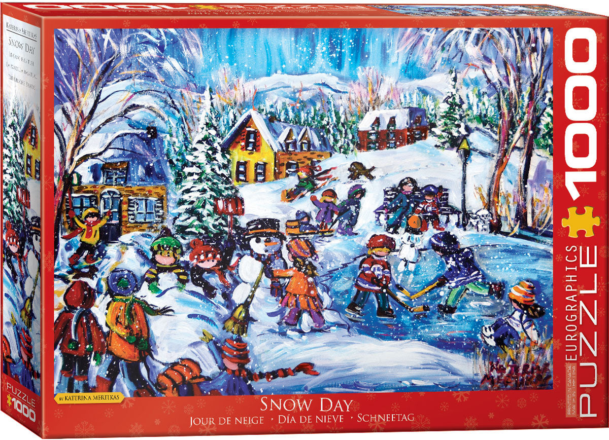 Puzzle: Eurographics 1000 Snow Day | Impulse Games and Hobbies