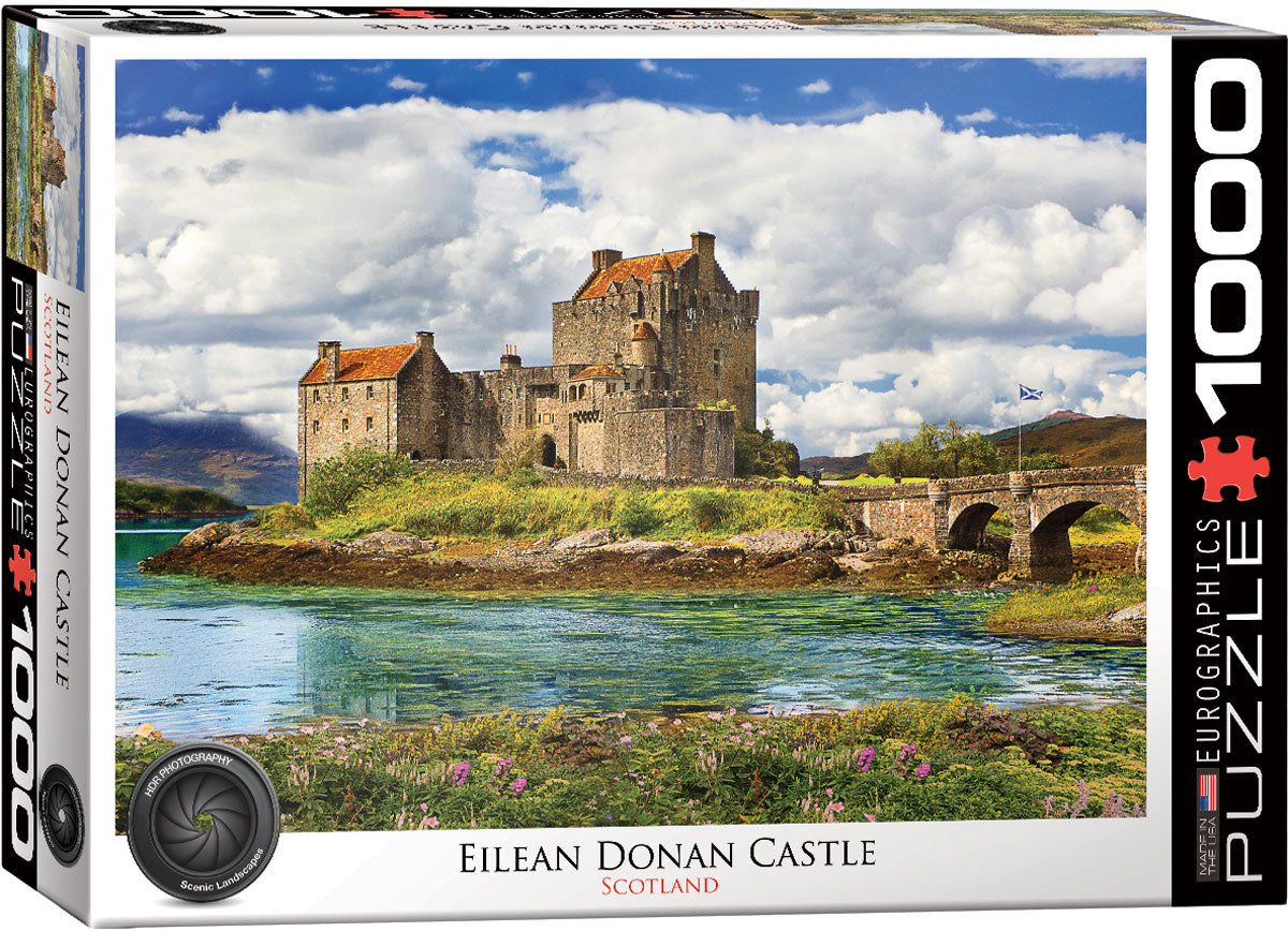 Puzzle: Eurographics 1000 Eilean Donan Castle - Scotland | Impulse Games and Hobbies
