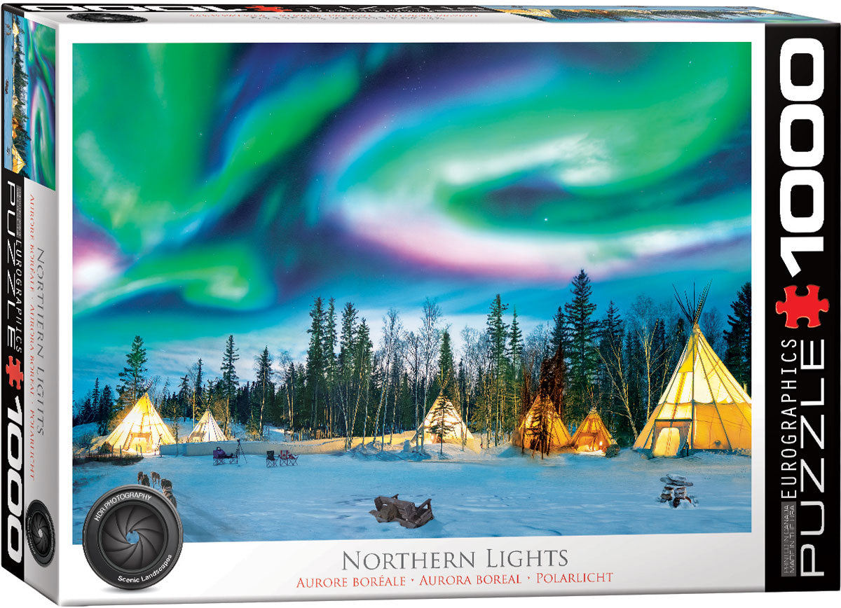 Puzzle: Eurographics 1000 Northern Lights | Impulse Games and Hobbies