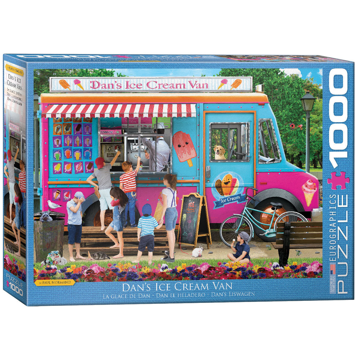 Puzzle: Eurographics 1000 Dan's Ice Cream Van | Impulse Games and Hobbies
