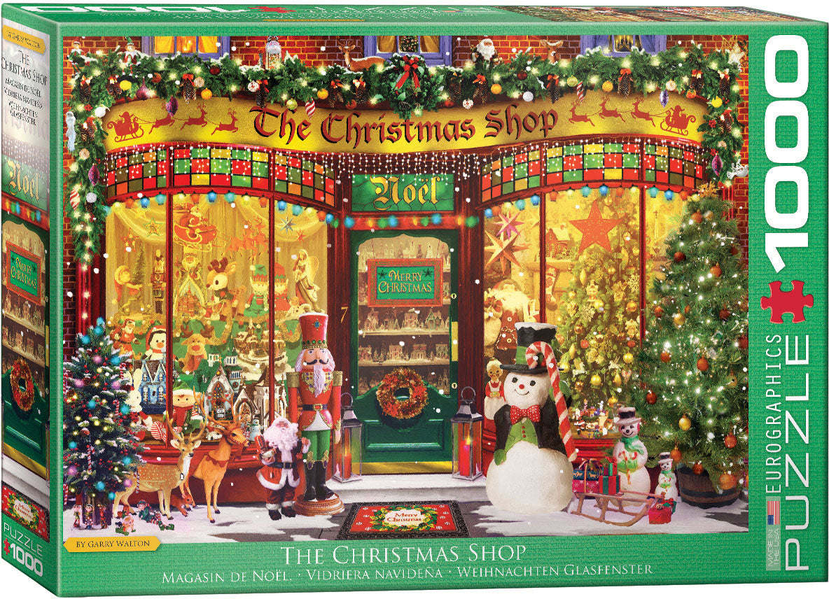 Puzzle: Eurographics 1000 The Christmas Shop | Impulse Games and Hobbies