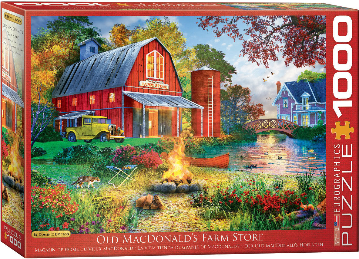 Puzzle: Eurographics Old Mc Donalds Farm Store | Impulse Games and Hobbies