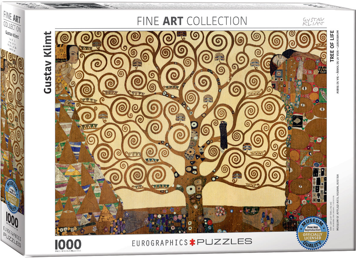 Puzzle: Eurographics 1000 Tree of Life by Klimt | Impulse Games and Hobbies