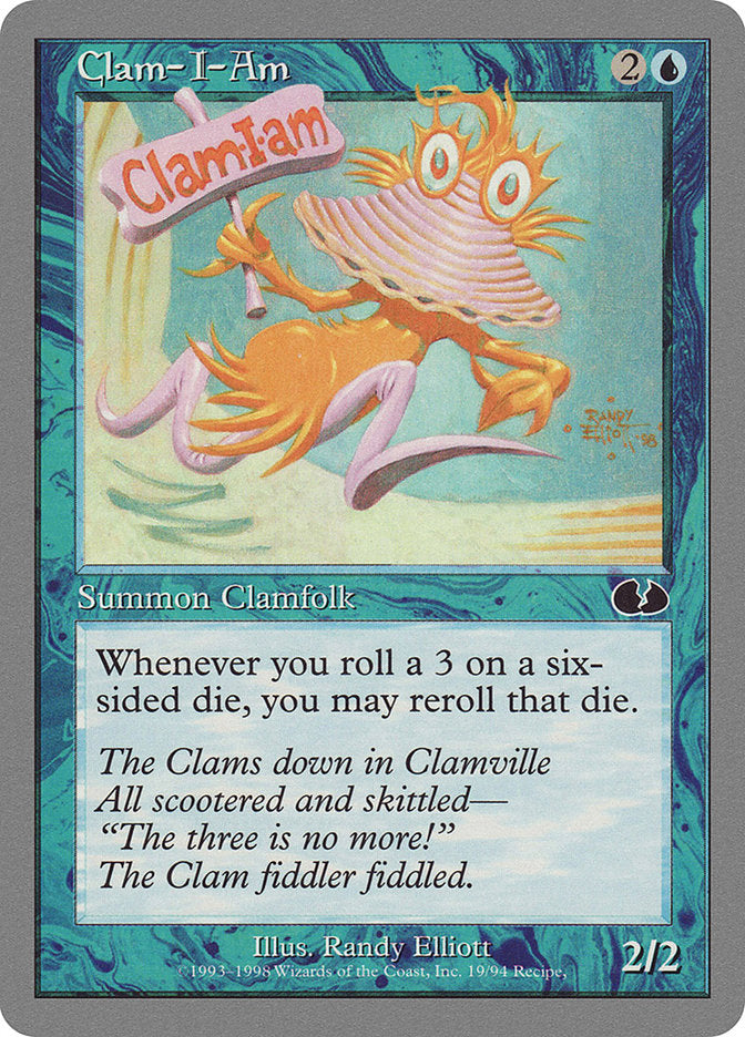 Clam-I-Am [Unglued] | Impulse Games and Hobbies