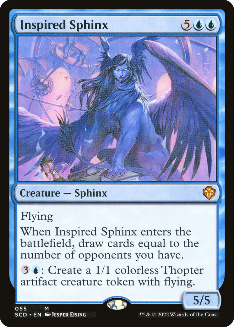 Inspired Sphinx [Starter Commander Decks] | Impulse Games and Hobbies