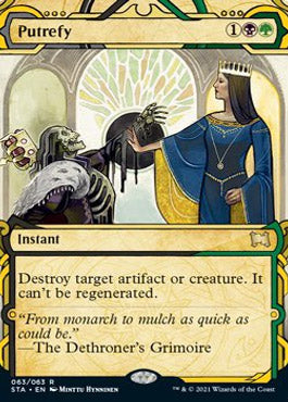 Putrefy (Etched Foil) [Strixhaven Mystical Archive] | Impulse Games and Hobbies