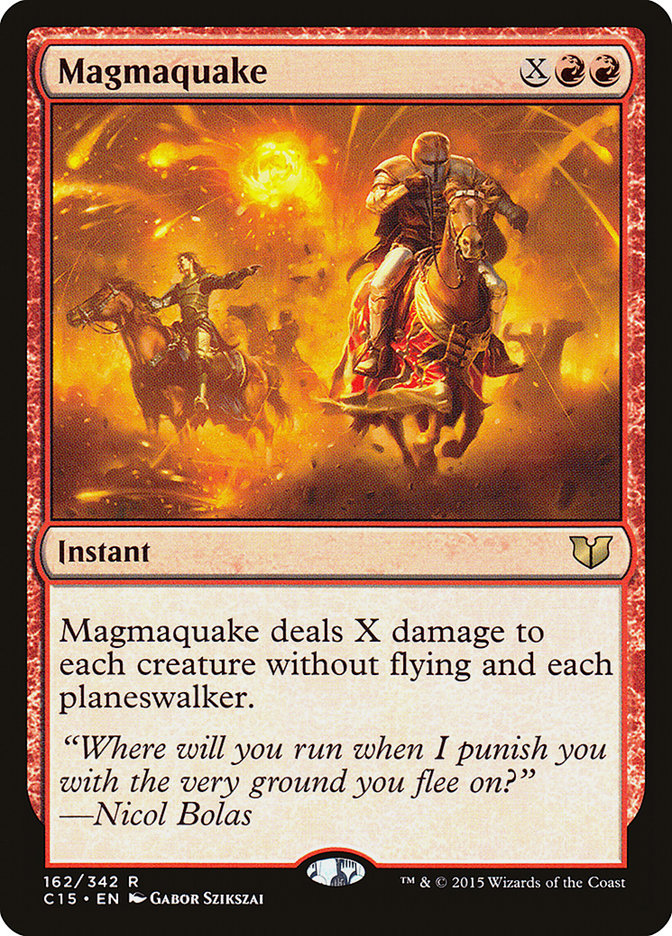 Magmaquake [Commander 2015] | Impulse Games and Hobbies