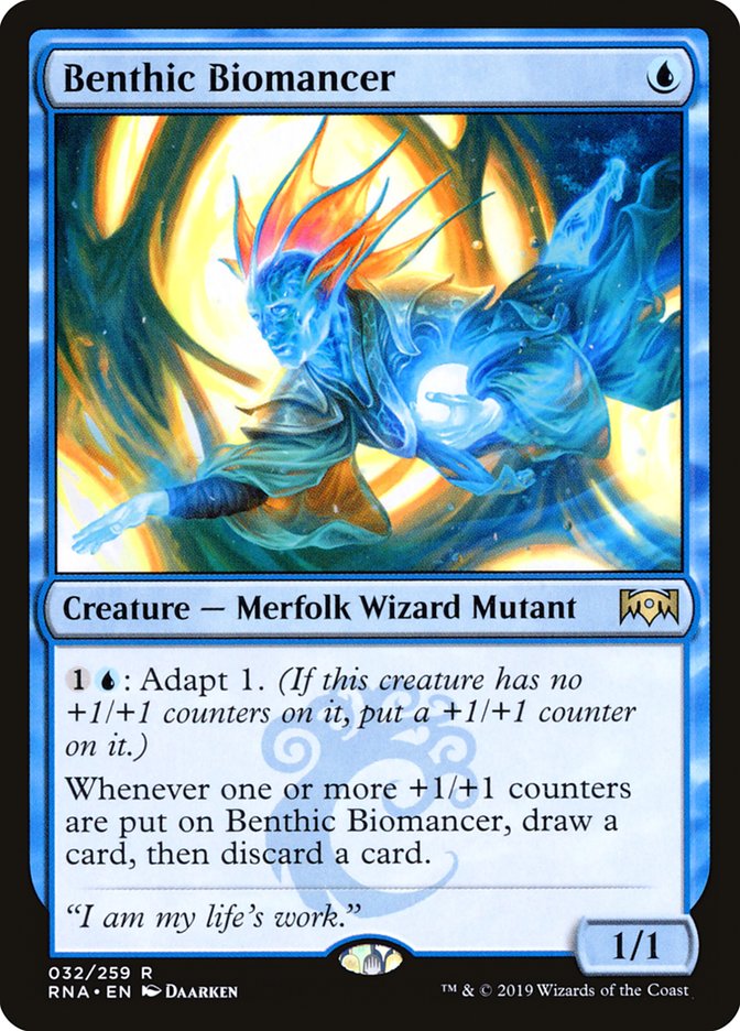 Benthic Biomancer [Ravnica Allegiance] | Impulse Games and Hobbies