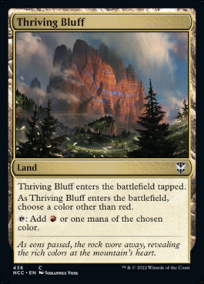 Thriving Bluff [Streets of New Capenna Commander] | Impulse Games and Hobbies