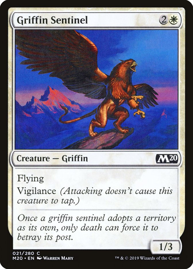 Griffin Sentinel [Core Set 2020] | Impulse Games and Hobbies