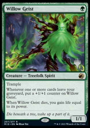 Willow Geist (Promo Pack) [Innistrad: Midnight Hunt Promos] | Impulse Games and Hobbies