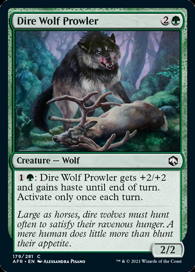 Dire Wolf Prowler [Dungeons & Dragons: Adventures in the Forgotten Realms] | Impulse Games and Hobbies