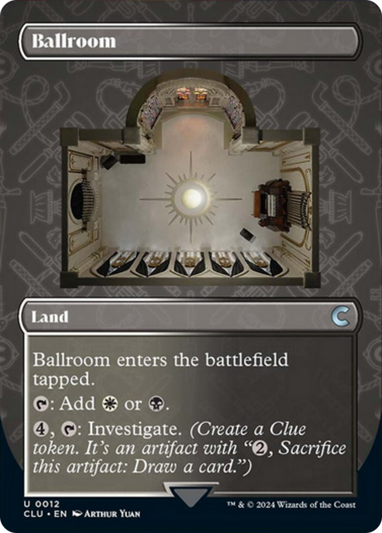 Ballroom (Borderless) [Ravnica: Clue Edition] | Impulse Games and Hobbies