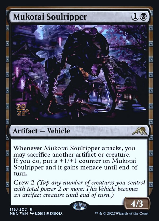 Mukotai Soulripper [Kamigawa: Neon Dynasty Prerelease Promos] | Impulse Games and Hobbies