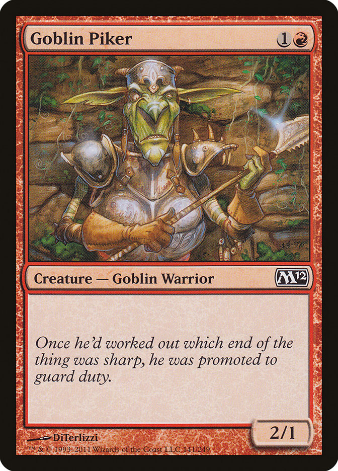 Goblin Piker [Magic 2012] | Impulse Games and Hobbies