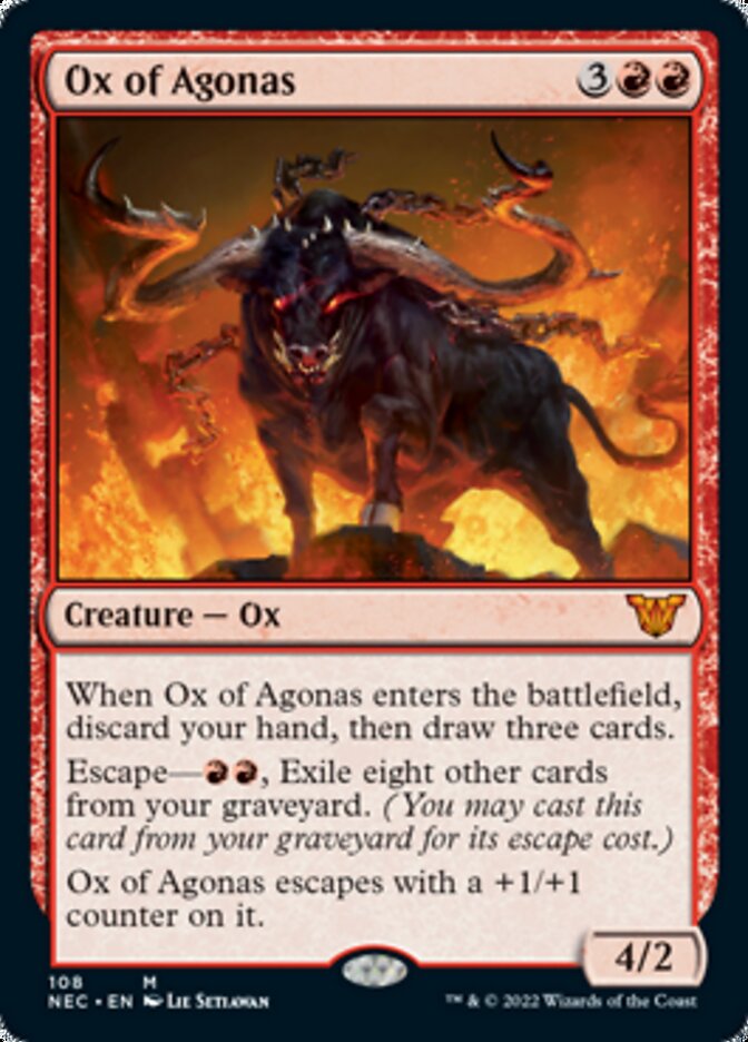 Ox of Agonas [Kamigawa: Neon Dynasty Commander] | Impulse Games and Hobbies