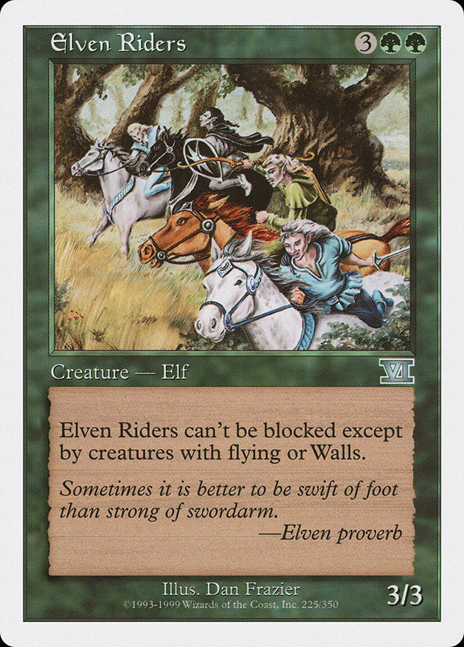 Elven Riders [Classic Sixth Edition] | Impulse Games and Hobbies