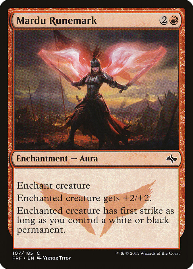 Mardu Runemark [Fate Reforged] | Impulse Games and Hobbies