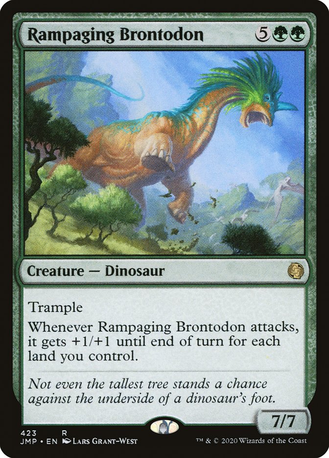 Rampaging Brontodon [Jumpstart] | Impulse Games and Hobbies