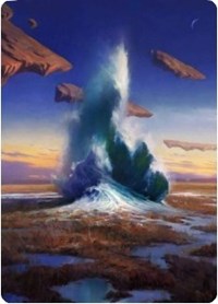 Flooded Strand Art Card [Zendikar Rising Art Series] | Impulse Games and Hobbies