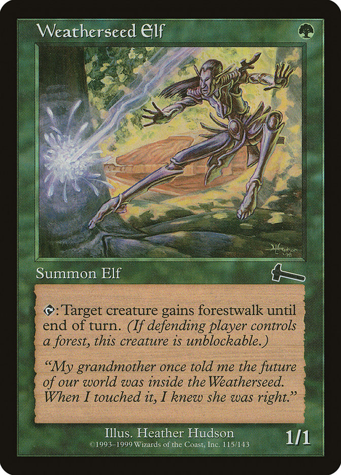 Weatherseed Elf [Urza's Legacy] | Impulse Games and Hobbies