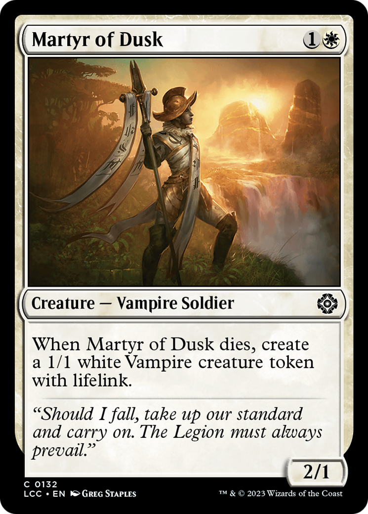 Martyr of Dusk [The Lost Caverns of Ixalan Commander] | Impulse Games and Hobbies