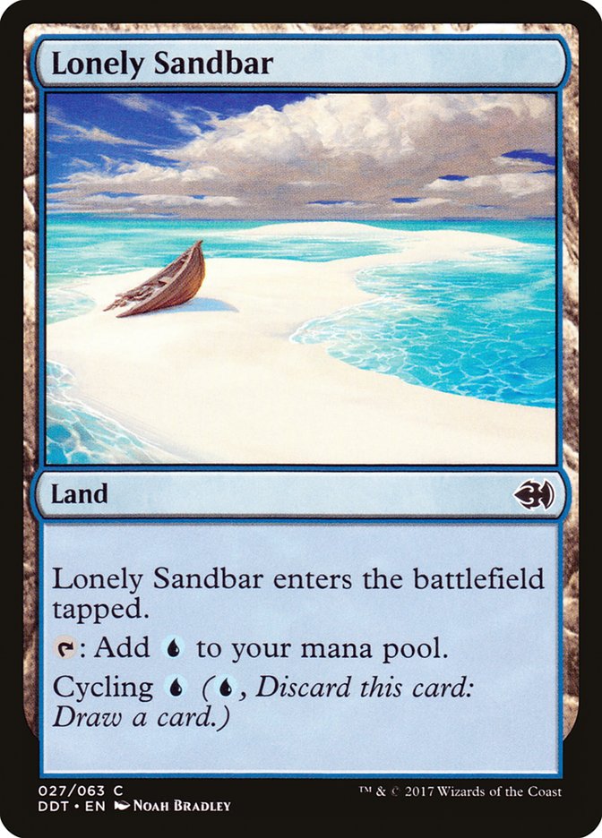Lonely Sandbar [Duel Decks: Merfolk vs. Goblins] | Impulse Games and Hobbies