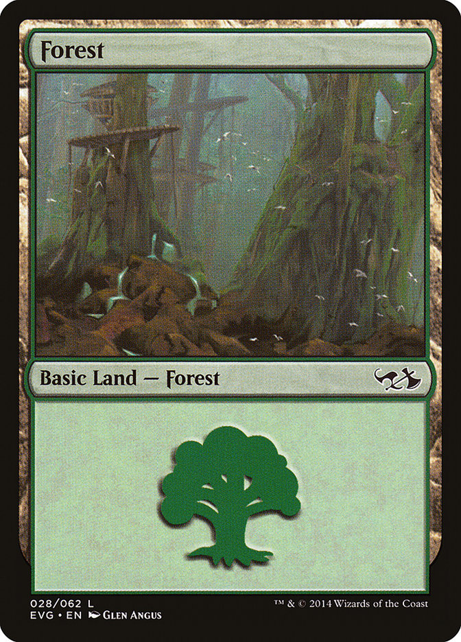 Forest (28) (Elves vs. Goblins) [Duel Decks Anthology] | Impulse Games and Hobbies