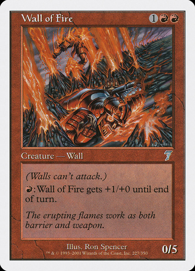 Wall of Fire [Seventh Edition] | Impulse Games and Hobbies