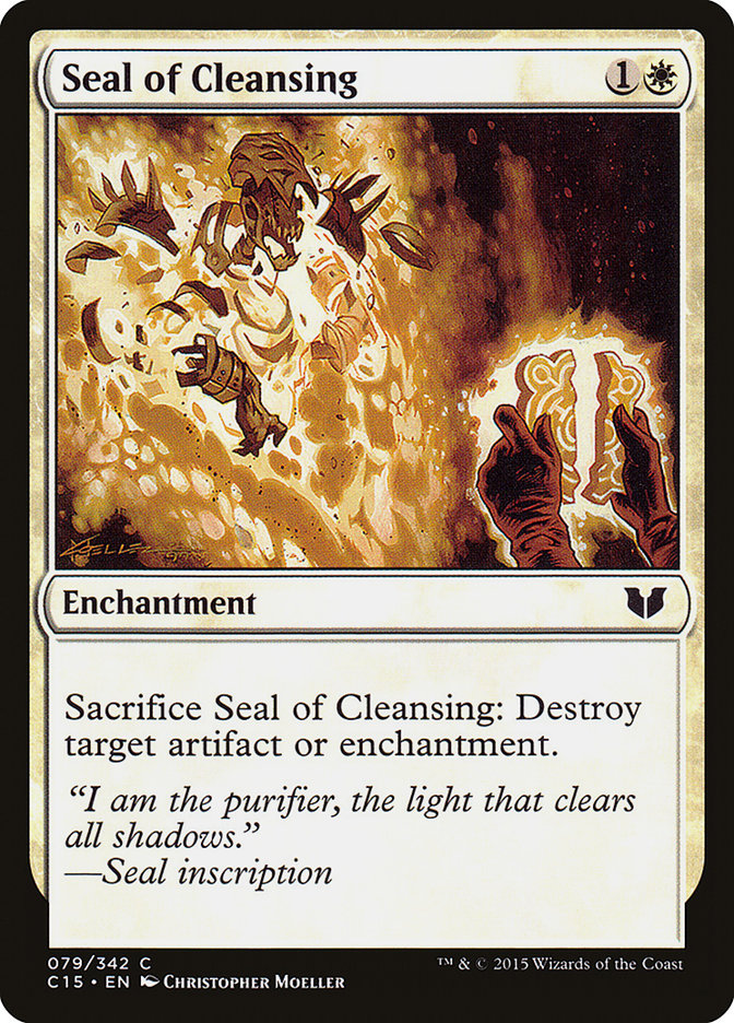 Seal of Cleansing [Commander 2015] | Impulse Games and Hobbies